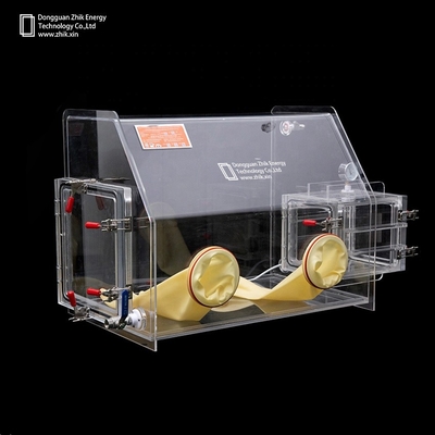 Transparent Acrylic Glove Box For Lithium Battery CE ISO certificate